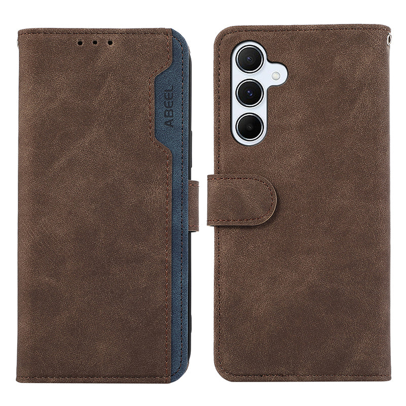 ABEEL For Samsung Galaxy S24 PU Leather Case RFID Blocking Stand Phone Protective Cover ABEEL For Samsung Galaxy S24 PU Leather Case RFID Blocking Stand Phone Protective Cover